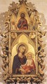 Madonna and Child with Angels and the Saviour - Simone Martini