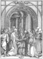 Life of the Virgin 6. Marriage of the Virgin - Albrecht Durer
