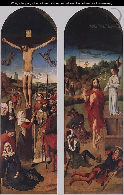 Passion Altarpiece (side wings) - Dieric the Elder Bouts