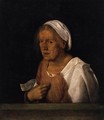 Old Woman - Giorgio da Castelfranco Veneto (See: Giorgione)