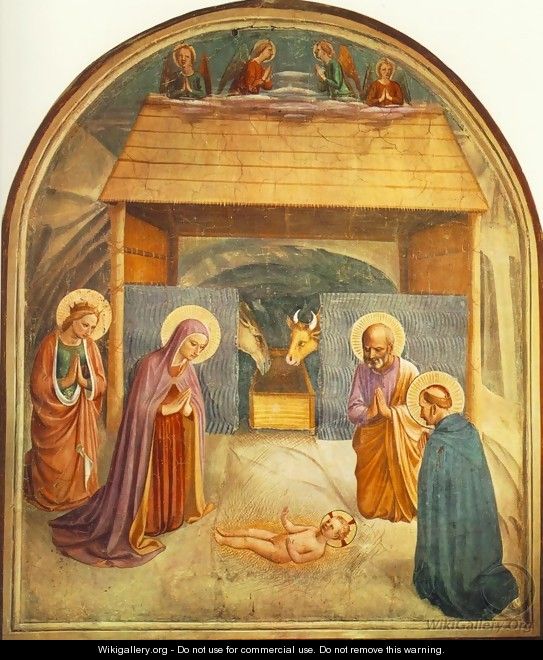 Nativity - Fra (Guido di Pietro) Angelico