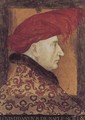 Portrait of Louis II, Duke of Anjou - Unknown Painter