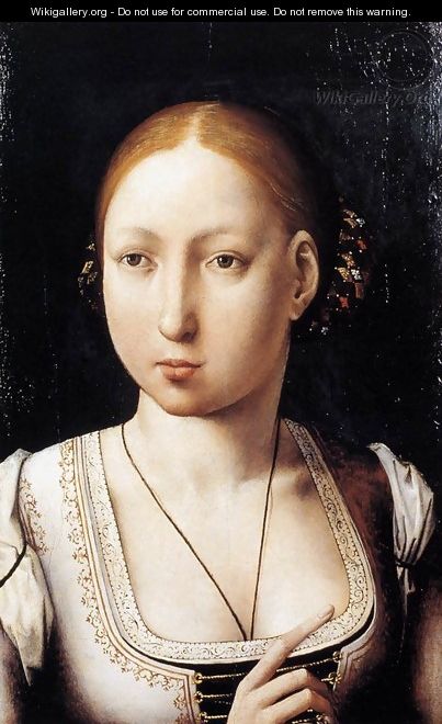 Portrait of Joan the Mad - Juan De Flandes