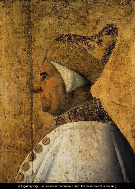 Portrait of Doge Giovanni Mocenigo - Gentile Bellini