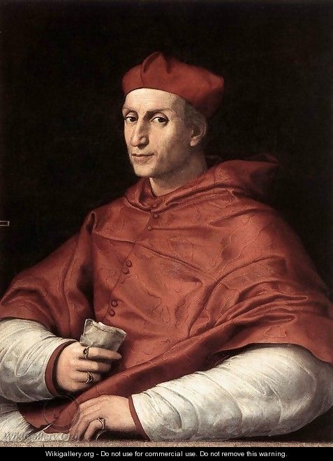 Portrait of Cardinal Bibbiena - Raffaelo Sanzio