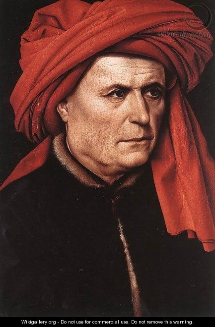 Portrait of a Man - (Robert Campin) Master of Flémalle