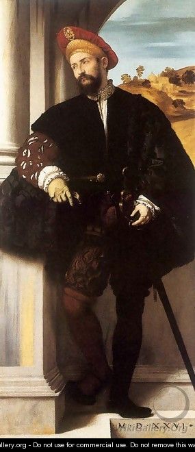 Portrait of a Gentleman - Moretto Da Brescia