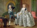 David Garrick and Mrs Pritchard in The Suspicious Husband - Francis Hayman