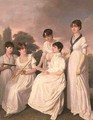 Portrait of a Mother and Her Four Daughters - Sir George Hayter