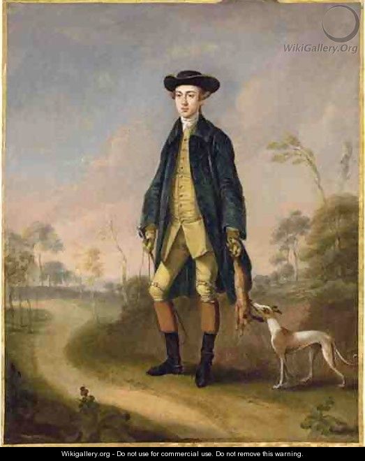 Huntsman with a Whippet - Edward Haytley
