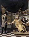 A Notary in His Office - Gerrit Adriaensz Berckheyde