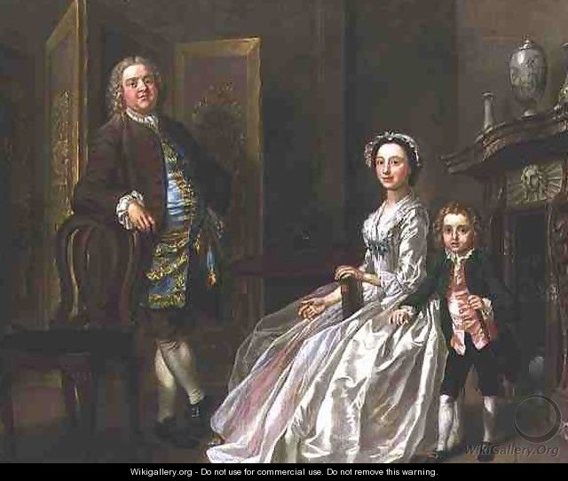 The Bedford Family also known as the Walpole Family - Francis Hayman