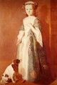 Little Girl with a Dog - Francis Hayman