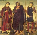 Altarpiece of the SS. Vincent, James and Eustace - Antonio Del Pollaiuolo