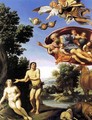 Adam and Eve - Domenichino (Domenico Zampieri)