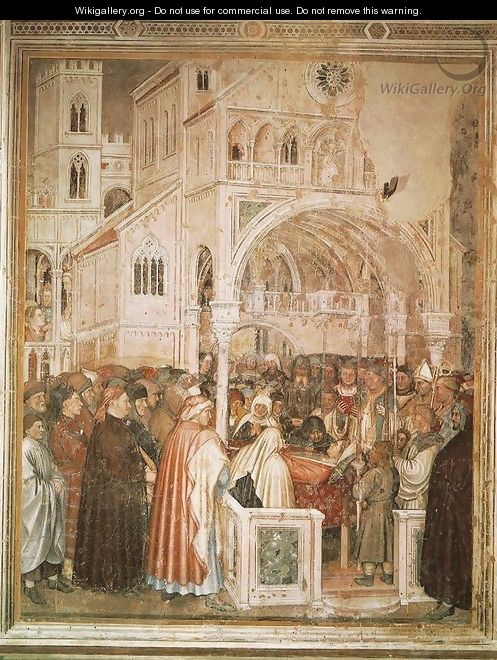 Death of St Lucy - Altichiero da Zevio