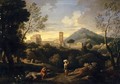 Classical Landscape with Figures - Pieter van Bloemen