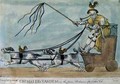 Grimaldis Tandem in the Comic Pantomime of the Golden Fish - William Heath