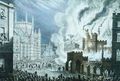 The Houses of Parliament on Fire - William Heath