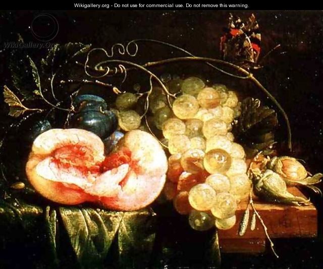 Still Life with Fruit 2 - Cornelis De Heem