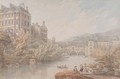 View of Bath from Spring Gardens - Thomas Hearne