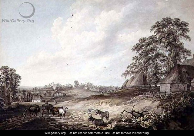 A View in Suffolk - Thomas Hearne