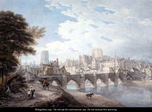 North East View of Durham - Thomas Hearne