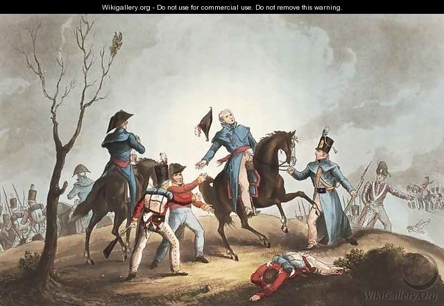 Death of Sir John Moore 1761-1809 17th January 1809 - (after) Heath, William