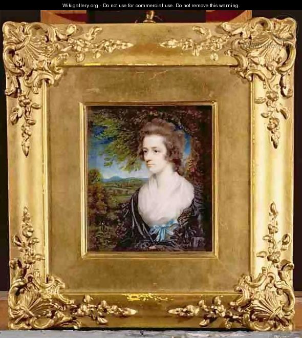 Portrait of Margaret Hazlitt Sister of William Hazlitt - John Hazlitt