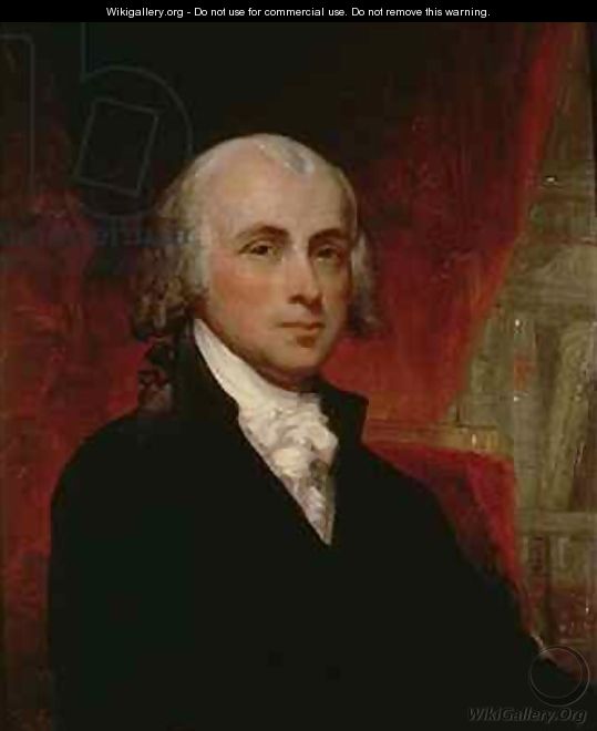 Portrait of James Madison 1751-1836 - George Peter Alexander Healy