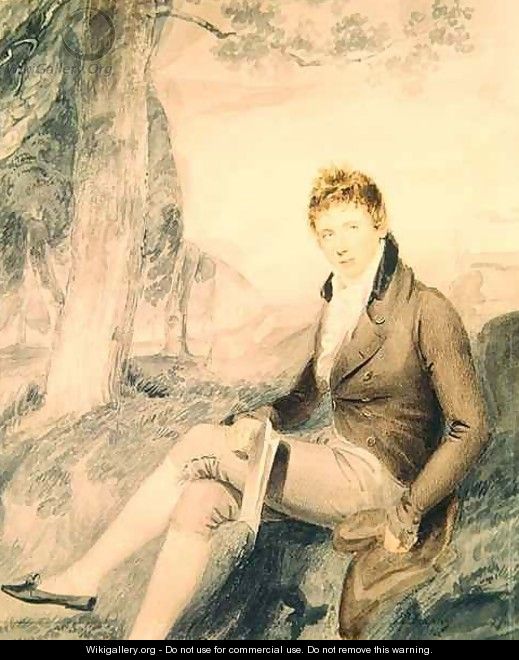 Portrait of Henry John Temple 1784-1865 3rd Viscount Palmerston - Thomas Heaphy