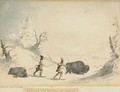 Hunting the Buffalo in Winter - (after) Eastman, Captain Seth