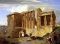 The Erechtheum Athens with Figures in the Foreground - Sir Charles Lock Eastlake