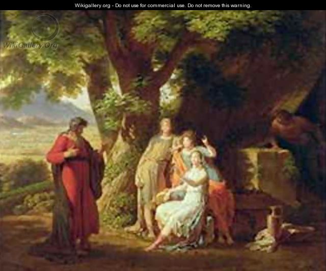 Moses and the Daughters of Jethro - Sir Charles Lock Eastlake