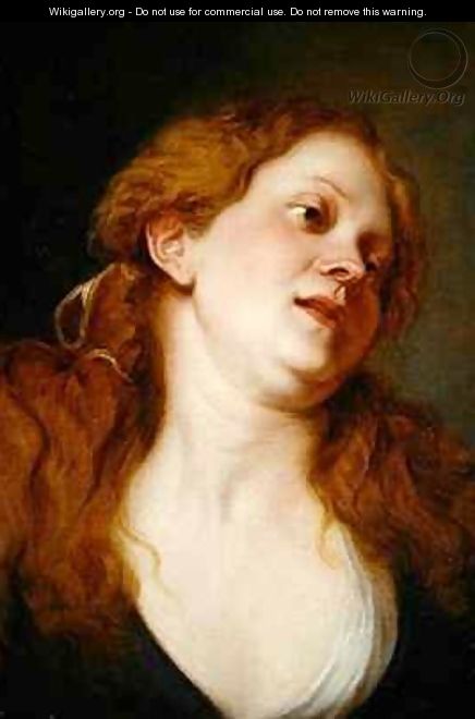 The Penitent Magdalen - (after) Dyck, Sir Anthony van