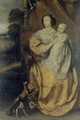 Queen Henrietta Maria 1609-69 2 - (after) Dyck, Sir Anthony van