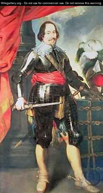 Portrait of a Gentleman in Armour - (after) Dyck, Sir Anthony van
