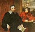 Thomas Wentworth Earl of Strafford 1593-1641 and his Secretary Sir Philip Mainwaring 1589-1661 - (after) Dyck, Sir Anthony van