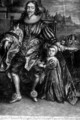Charles I 1600-49 with a Son - (after) Dyck, Sir Anthony van
