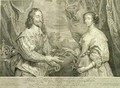 Charles I 1600-49 and Henrietta Maria 1609-69 - (after) Dyck, Sir Anthony van