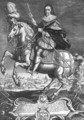Equestrian Portrait of George Villiers 1592-1628 1st Duke of Buckingham - (after) Dyck, Sir Anthony van