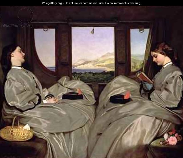The Travelling Companions - Augustus Leopold Egg