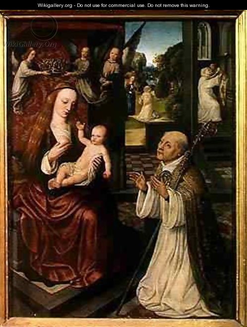 The Lactation of St Bernard - Jan van Eeckele