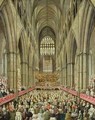 An Interior View of Westminster Abbey on the Commemoration of Handels Centenary Taken from the Managers Box - Edward Edwards