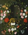Vanitas Still Life with Flowers - J.H. Elers