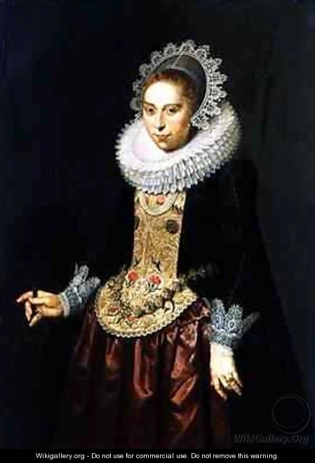 Portrait of a Young Lady - Nicolaes (Pickenoy) Eliasz