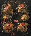 Still life of autumnal fruits - Ottmar The Elder Elliger