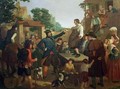 Peter Stuyvesant and the Cobbler - John Whetten Ehninger