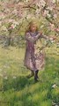 Picking Apple Blossom - Ethel Horsfall Ertz