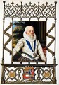 Portrait of Edward Somerset 4th Earl of Worcester from Memoirs of the Court of Queen Elizabeth - Sarah Countess of Essex